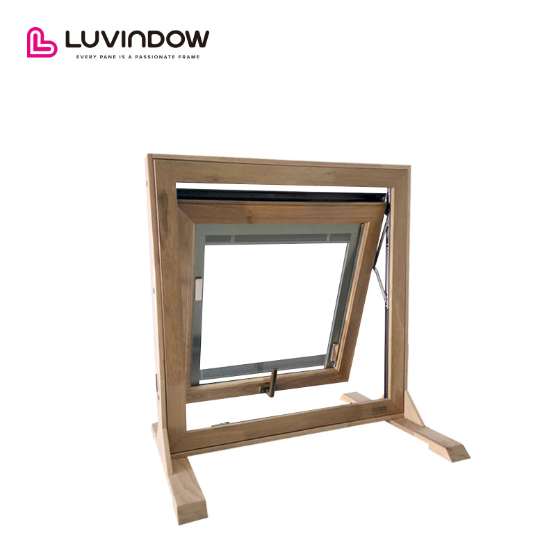 Security Glass Blinds System Awning Window