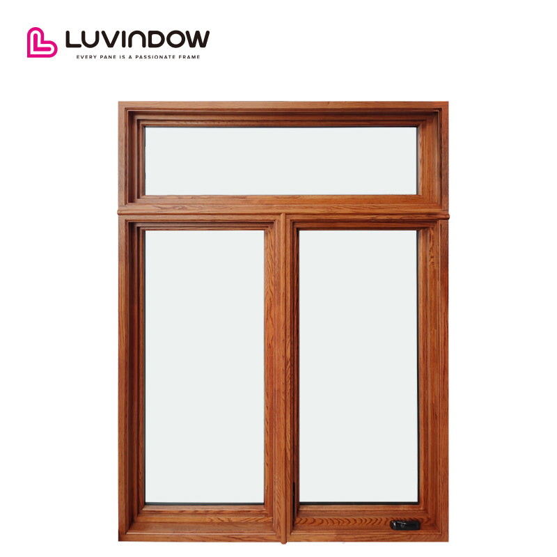 Wood Finished Crank Open Casement Windows