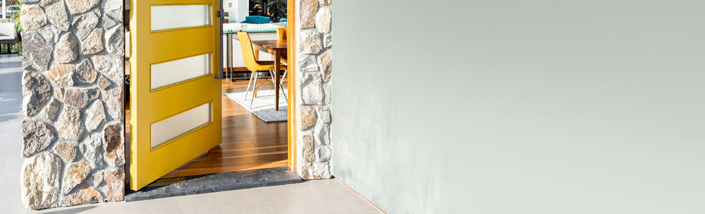 Luvindow Modern Wood Pivot Door