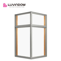 Innovative Design Project in LA: Energy-Efficient Aluminum-Wood Double Glazed Bay & Bow Windows with Built-In Shutters by Luvindow — thumbnail 1