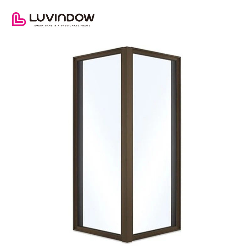 Innovative Design Project in LA: Energy-Efficient Aluminum-Wood Double Glazed Bay & Bow Windows with Built-In Shutters by Luvindow — product image 3