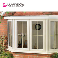 Hot Sale Aluminum Clading Solid Bay & Bow Window, Quality Bay & Bow Glass Window with Grille for Dining Room - China Aluminum Window, Alu Window — thumbnail 3