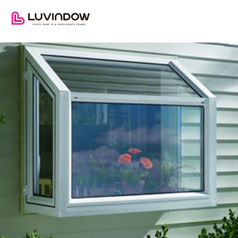 Canada Toronto area Hot Sale wood aluminum products Bay & Bow tilt and turn windows with built in blinds inside Bay Bow