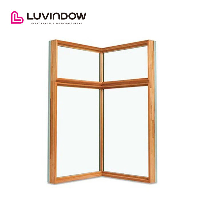 Innovative Design Project in LA: Energy-Efficient Aluminum-Wood Double Glazed Bay & Bow Windows with Built-In Shutters by Luvindow — product image 5