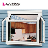 Canada Toronto area Hot Sale wood aluminum products Bay & Bow tilt and turn windows with built in blinds inside Bay Bow