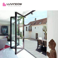 Black Frame Waterproof Bi-fold Door — thumbnail 3