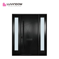 Aluminium Pivot Exterior Entrance Door With Glass