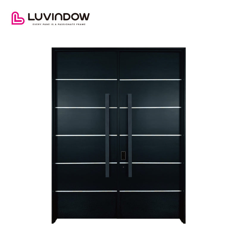 Aluminum Electric Lock Doors For Villa