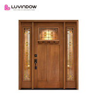 Modern Design Wood Panel Entry Door — thumbnail 1