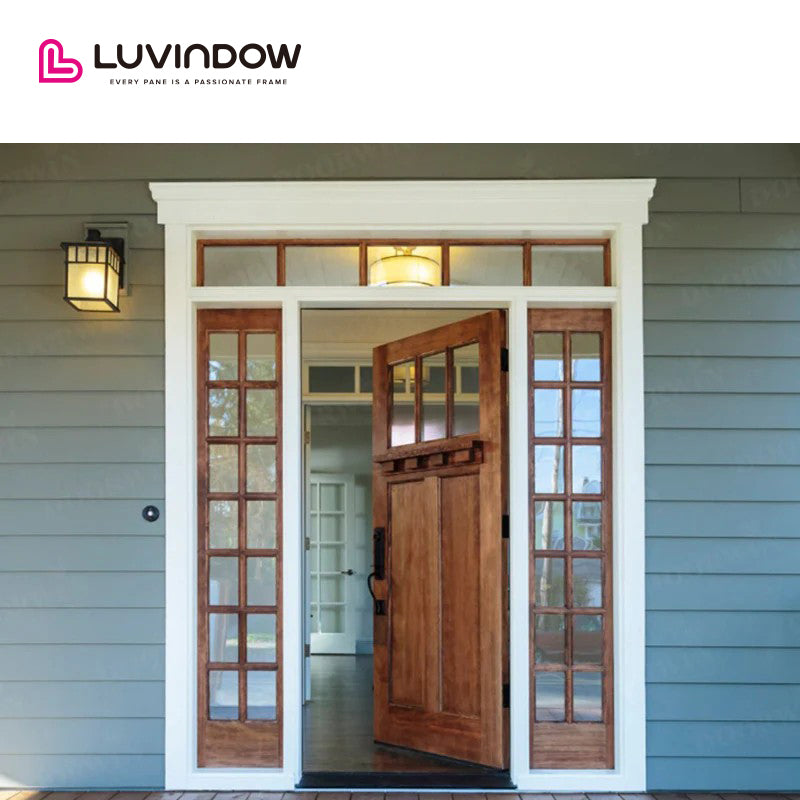 Modern Design Wood Panel Entry Door — product image 4
