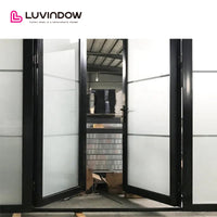 Commercial Triple Glazed Aluminium French Doors