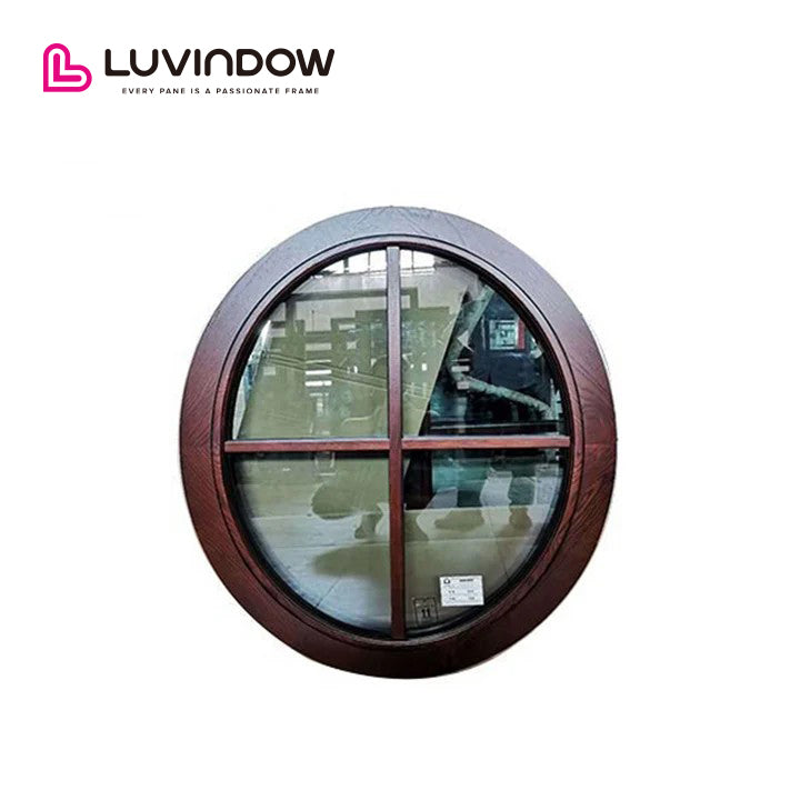 Irregular circular windows with grids