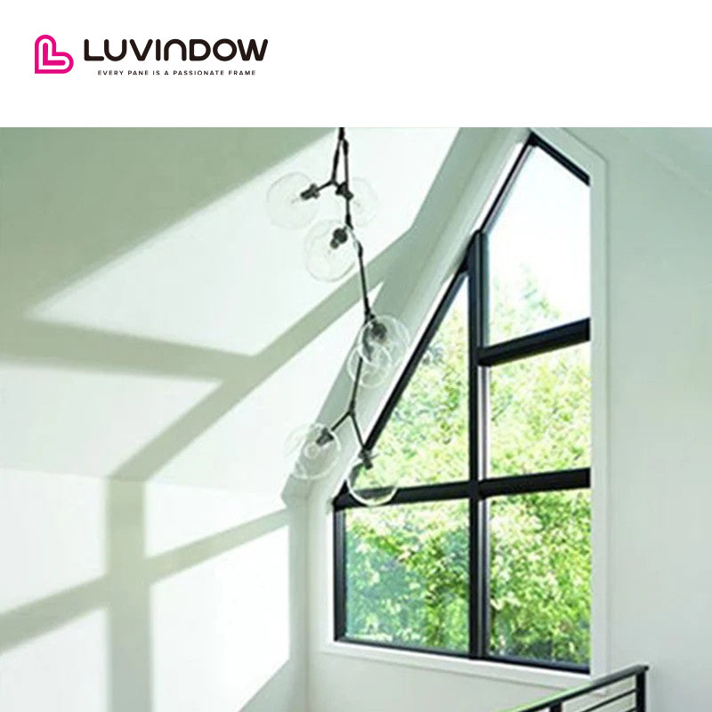 Black Aluminum Frame Picture Windows