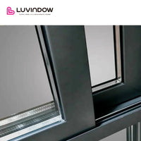 USA Philadelphia good quality LUVINDOW ALU sliding door system window grills design pictures for windows by LUVINDOW