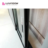 USA San Antonio nice LUVINDOW ALU sliding door system window grills design pictures for windows by LUVINDOW