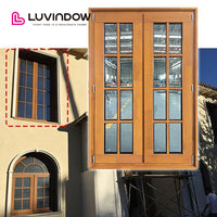 Arch Top Wood Window With Divided Lite