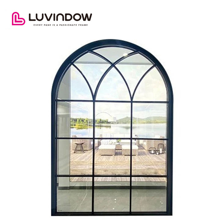 Arch Top Aluminum And Glass Window — product image 1