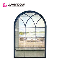 Arch Top Aluminum And Glass Window — thumbnail 1