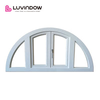 Pine Wooden Arched Top Casement Windows — thumbnail 1