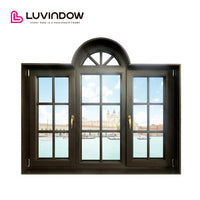 Grill Design Wooden Specialty Shapes Casement Window