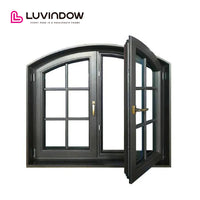 Grill Design Wooden Specialty Shapes Casement Window