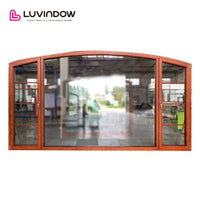 Wooden special shape window with grill — thumbnail 2