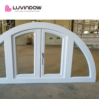 Pine Wooden Arched Top Casement Windows — thumbnail 2