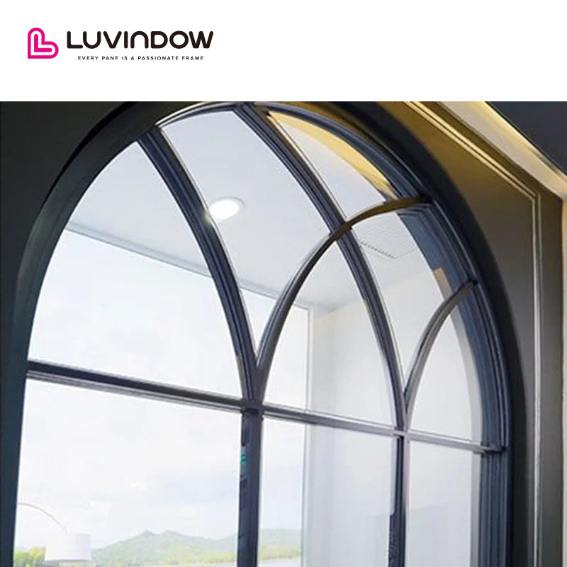Arch Top Aluminum And Glass Window