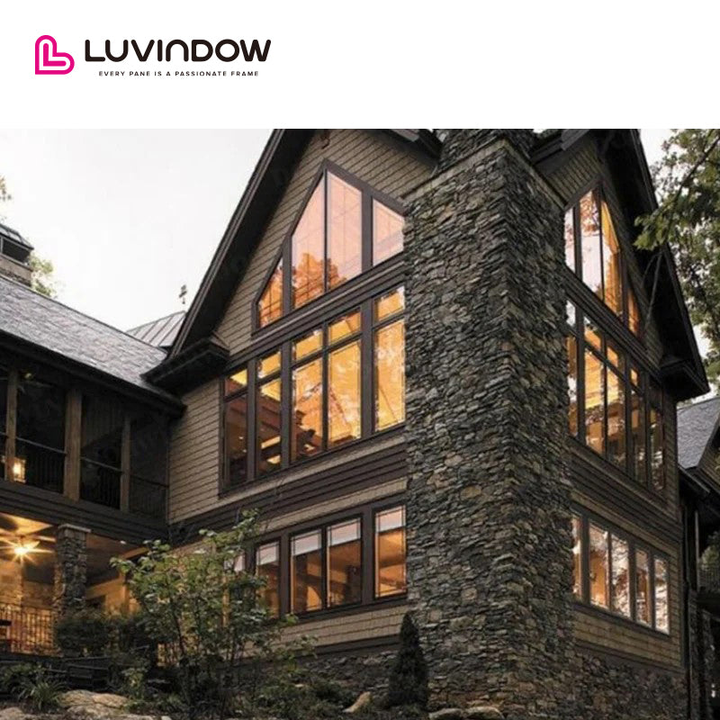 Grill Design Wooden Specialty Shapes Casement Window