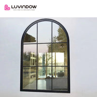 Arch Top Aluminum And Glass Window — thumbnail 3