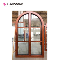 Wooden special shape window with grill — thumbnail 4