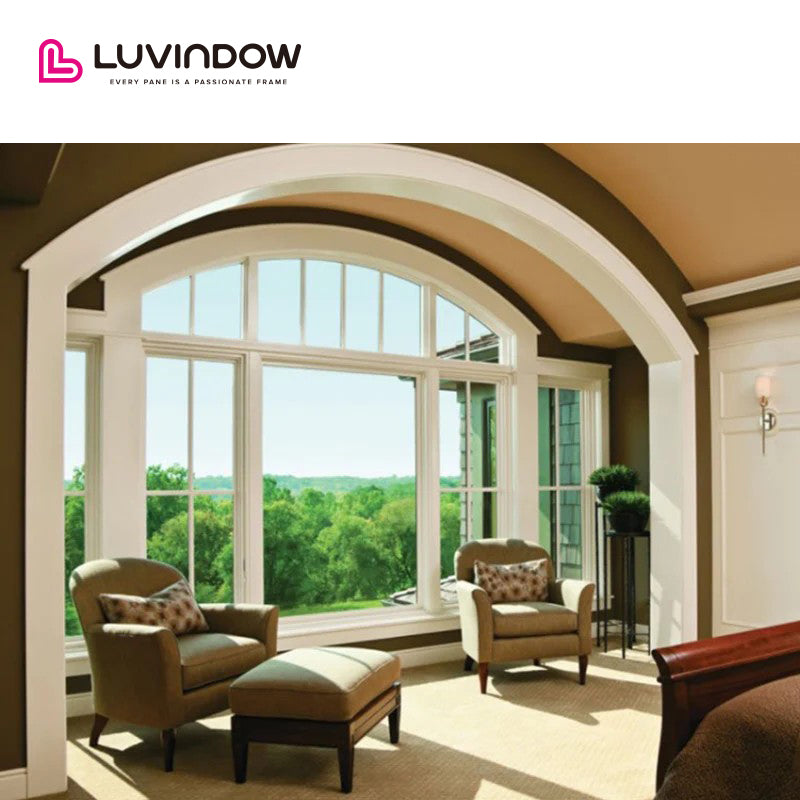 Grill Design Wooden Specialty Shapes Casement Window