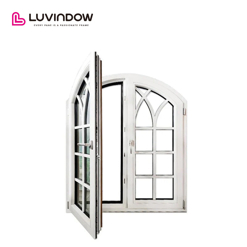 Grill Design Wooden Specialty Shapes Casement Window