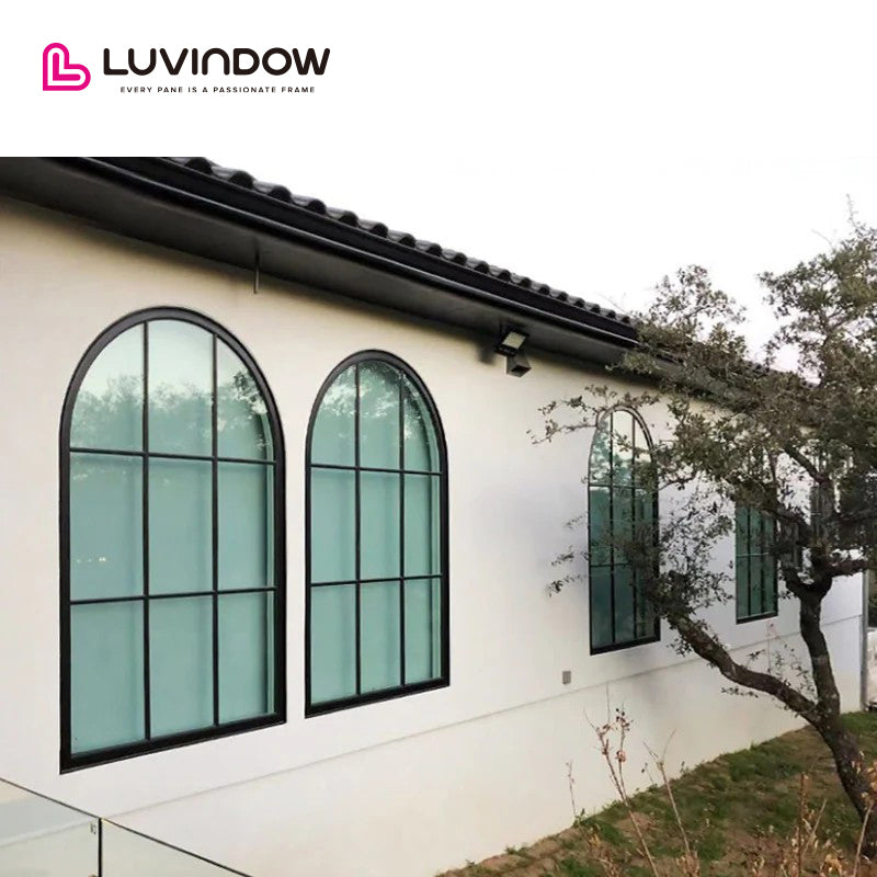 Arch Top Aluminum And Glass Window