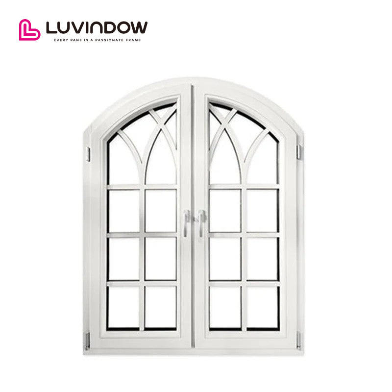 Grill Design Wooden Specialty Shapes Casement Window