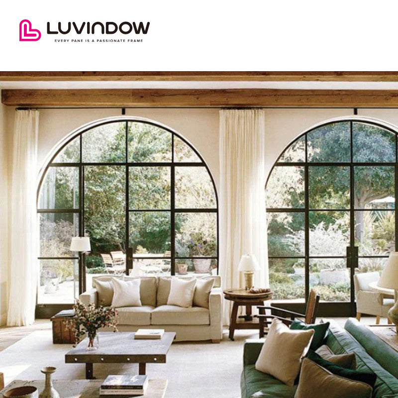 Arch Top Aluminum And Glass Window — product image 9