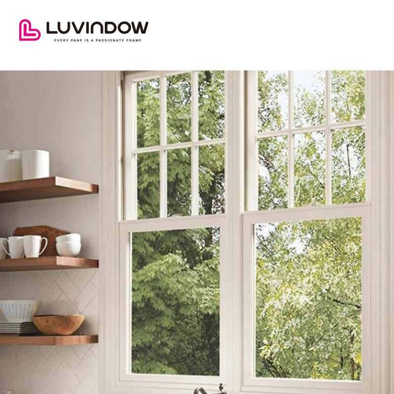 USA	Kansas nice LUVINDOW Wholesale price double hung window low-e single windows doorwin — product image 3