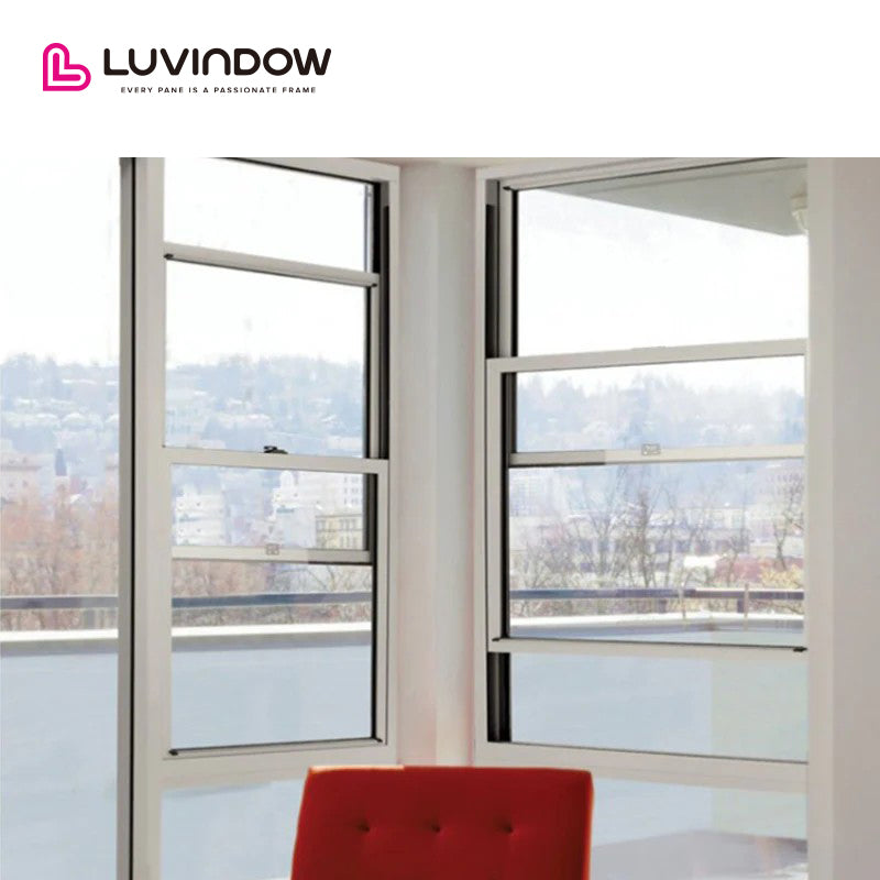 USA	Kansas nice LUVINDOW Wholesale price double hung window low-e single windows doorwin — product image 4