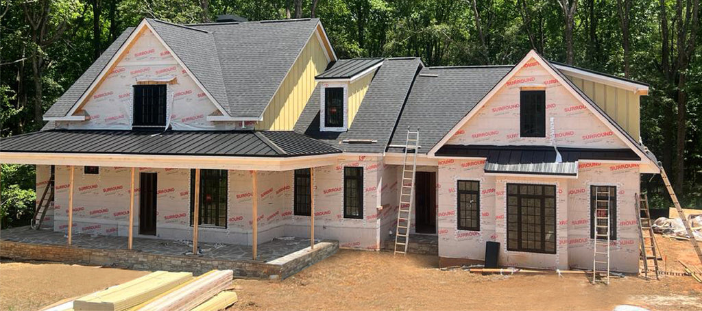Luvindow Georgia Project with Modern Lift and Slide Doors & Tilt and Turn Windows