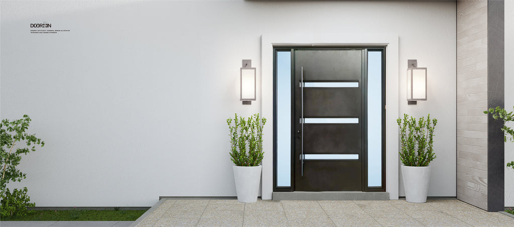 Grand Pivot Door For A Modern House