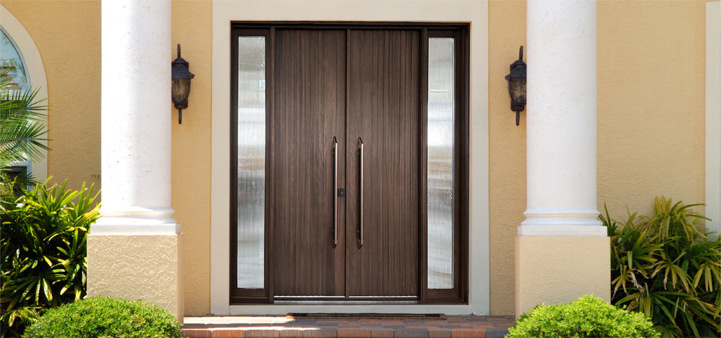 Exquisite Elegance: Solid Mahogany Wood Front Door and Back Door