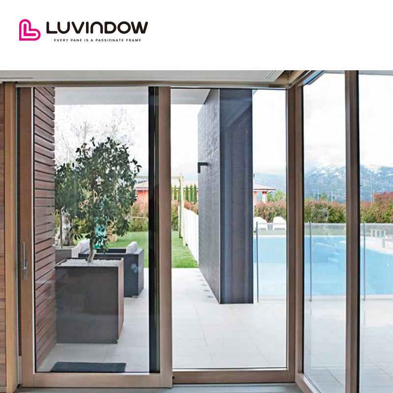 Wood Grain Transfer Lift And Sliding Door