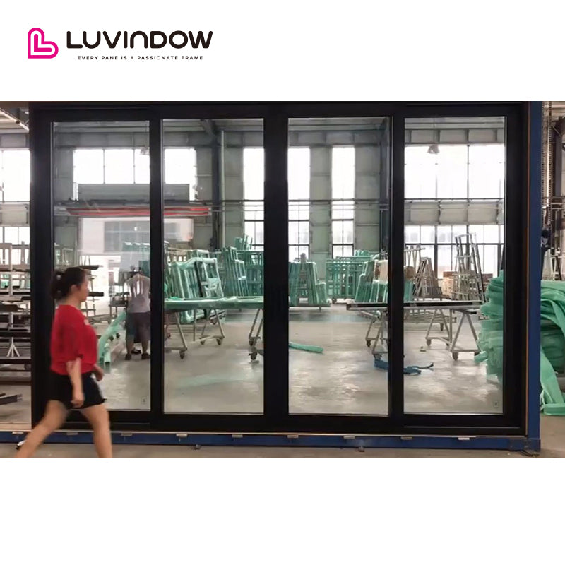 Large Glass Lift And Sliding Doors
