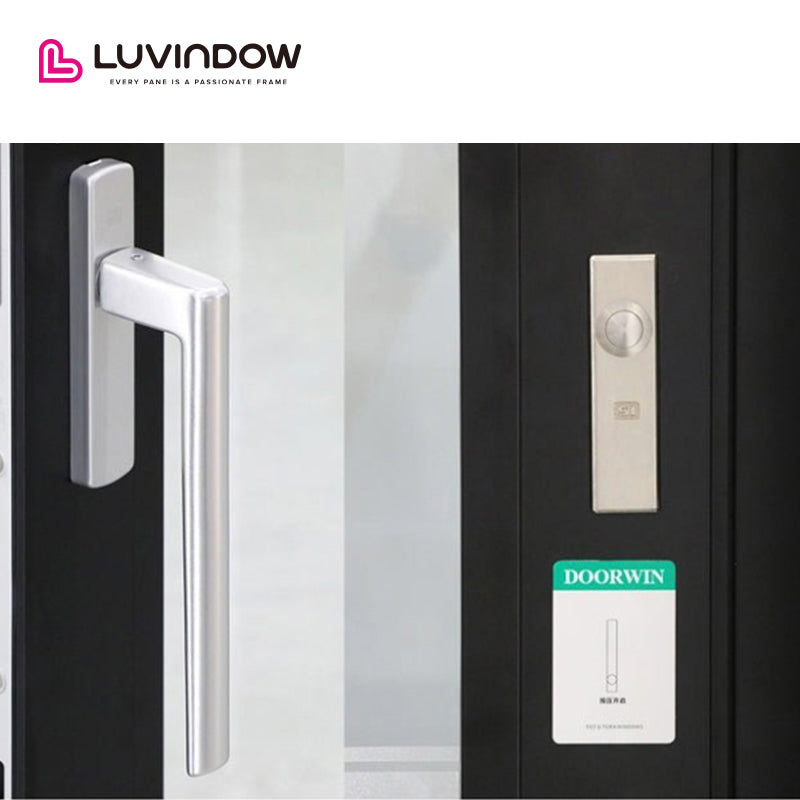 Black Aluminum Frame Lift-Sliding Door