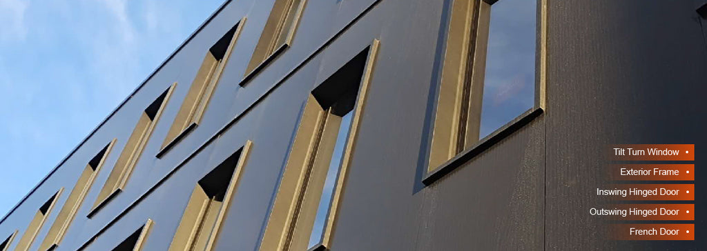 Luvindow 70S Aluminum Tilt & Turn Windows at 31st Street, Queens, NY