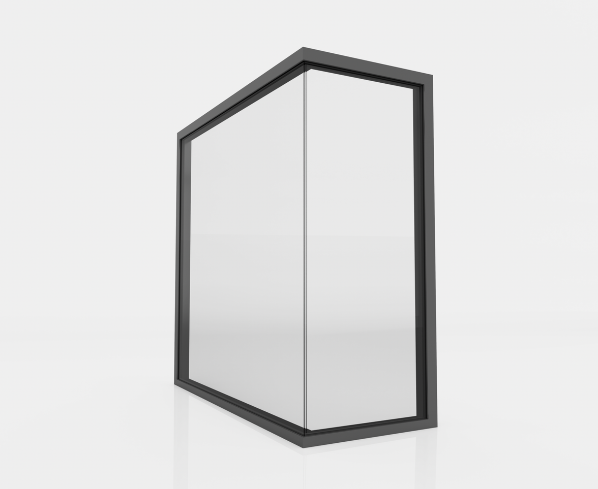 Cornerless Window