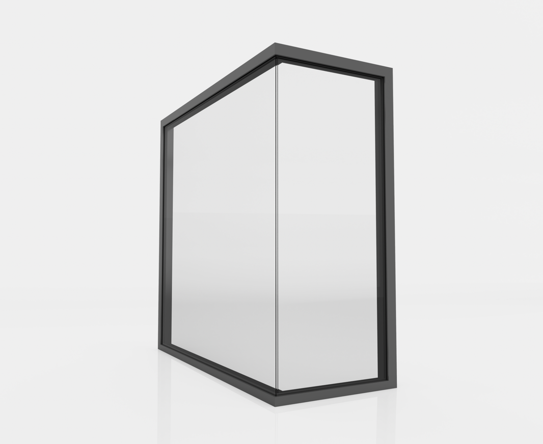 Cornerless Window