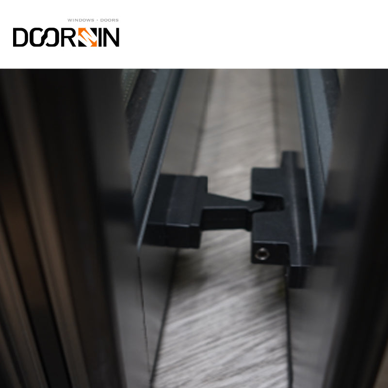 Cheapest China manufacturer thermal break Aluminum frameless interior sliding uk patio prices glass folding doors — product image 4
