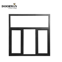 10 YEARS Warranty thermal break powder coated white color gate designs fixed and security casement windows and doors - Doorwin Group Windows & Doors
