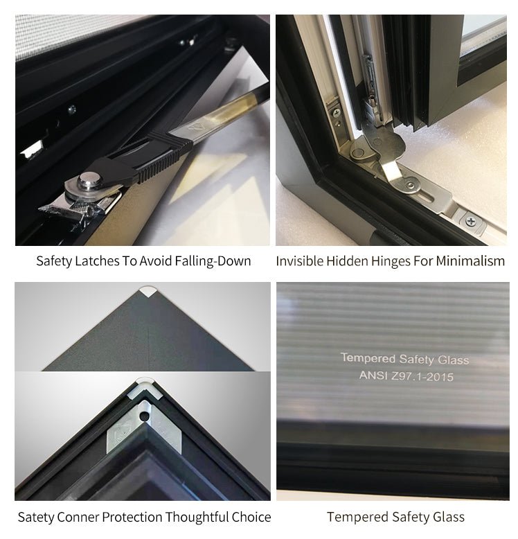 2020 new products window professional double glazing french window triple glazed casement windows — product image 5
